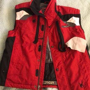 Men’s spyder snow vest Size Large